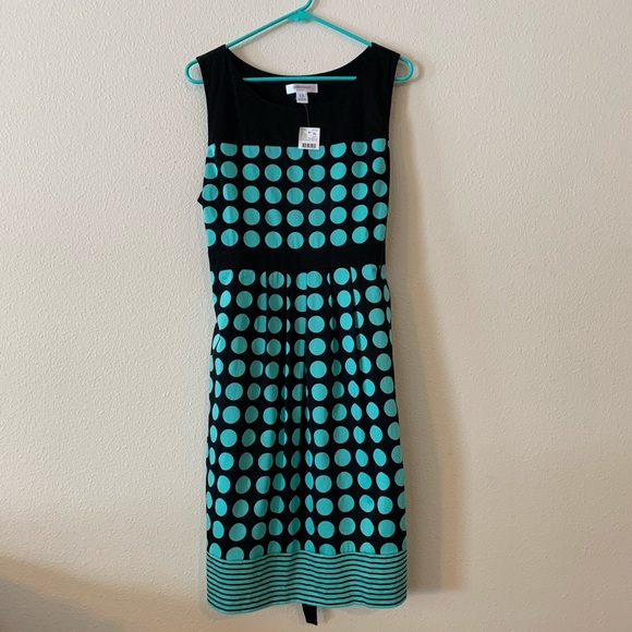 Motherhood Maternity Dresses & Skirts - Motherhood maternity polka dot dress size xl NWT